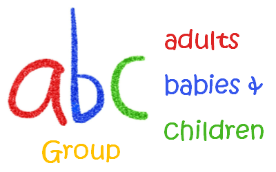 [Adults Babies Children Logo]